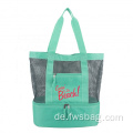 Picknick Custom Mesh Pack Tote Beach Isoliertes Tasche